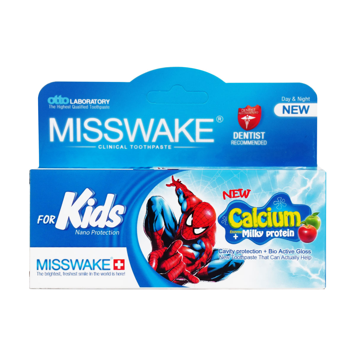  خمیر دندان کودک با طعم سیب میسویک | ۵۰ میلی لیتر |شوینده دهان ا Misswake Apple Toothpaste For Kids - 50 ml