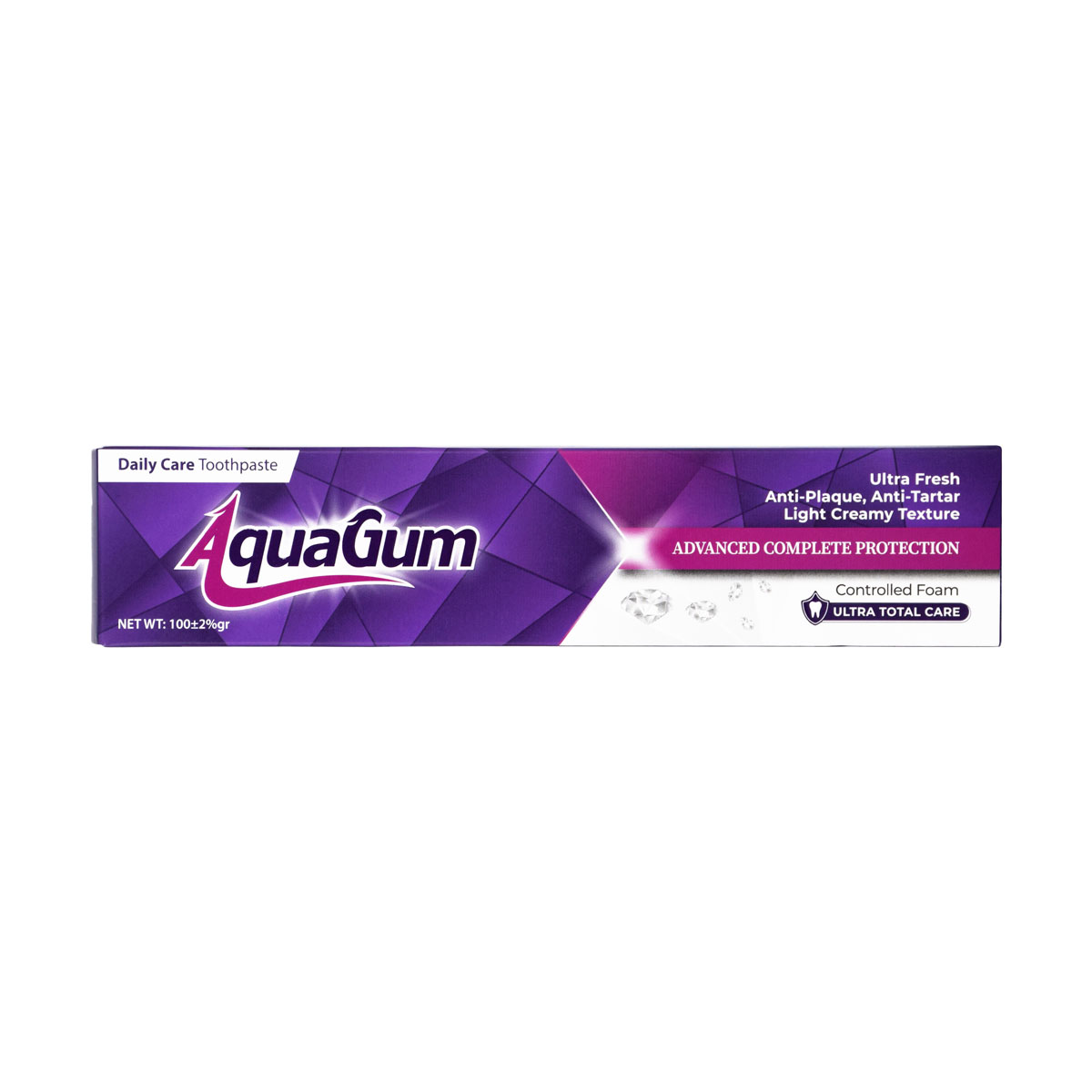  خمیر دندان روزانه آکواگام | ۱۰۰ گرم |ضد پوسیدگی دندان ا Aqua Gum Daily Care Toothpast - 100 g
