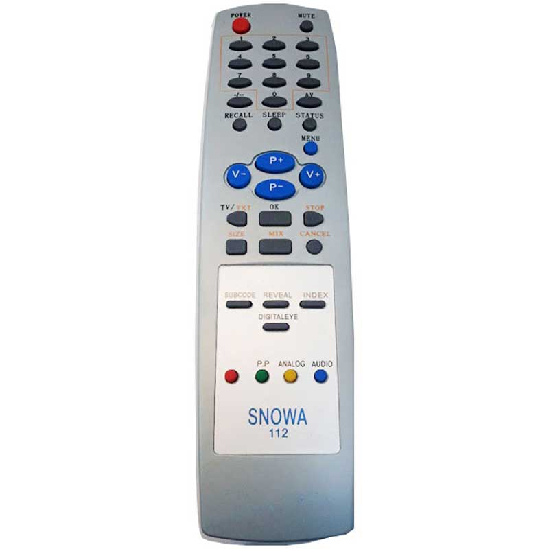  کنترل تلویزیون اسنوا SNOWA 112