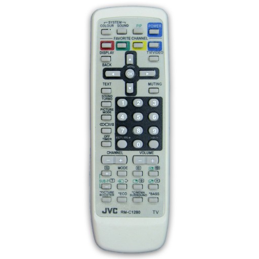  کنترل تلویزیون جی وی سی JVC مدل RM-C1280