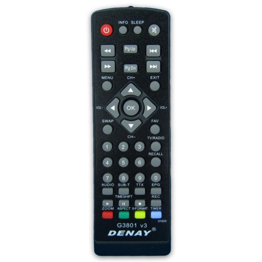 کنترل گیرنده دیجیتال دنای DENAY مدل G3801 v3