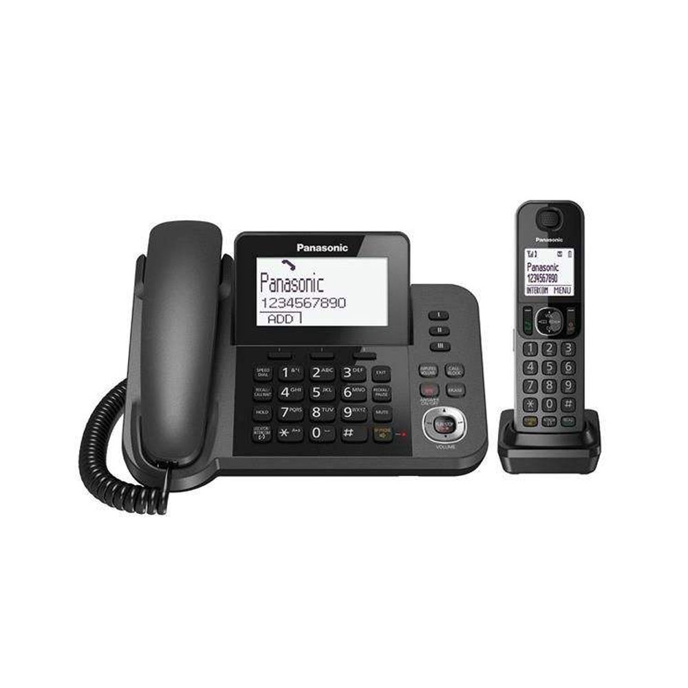  گوشی تلفن ثابت و بی سیم پاناسونیک KX-TGF320 ا Panasonic KX - TGF320 Wireless Phone
