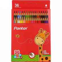  مداد رنگی 36 رنگ پنتر مدل جعبه مقوایی