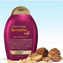  شامپو شامپو روغن کراتین او جی ایکس OGX ا OGX ANTI BREAKAGE KERATIN OIL SHAMPOO 385ml کد 276675