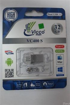  فلش مموری ویکومن مدل VC400S ظرفیت 32 گیگابایت ا Viccoman VC400S Flash Memory 32GB کد 270739