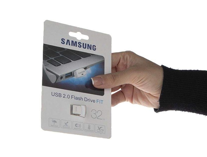  فلش مموری سامسونگ مدل Fit USB2 ظرفیت 32 گیگابایت ا Samsung Fit USB2 Flash Memory - 32GB