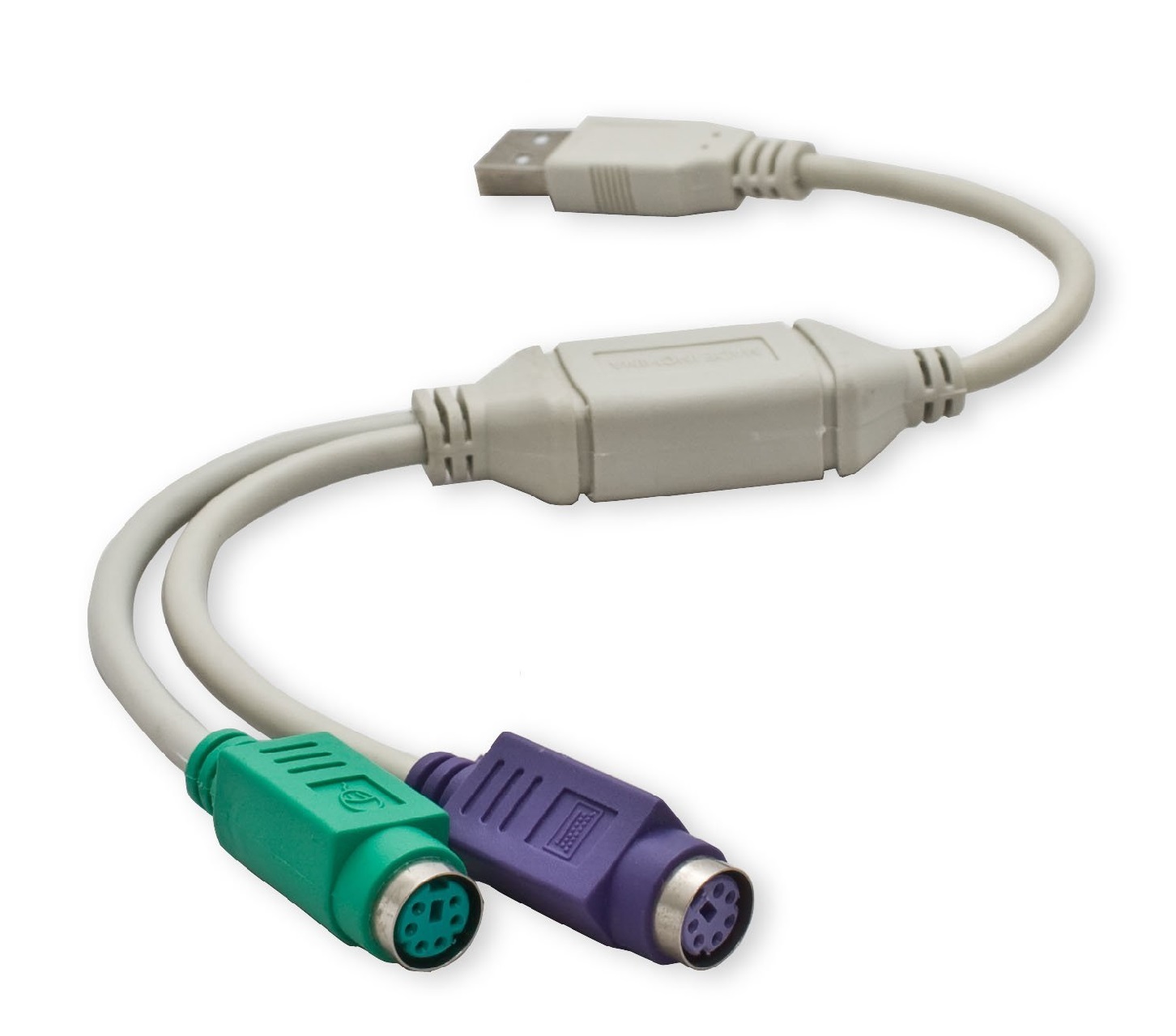  کابل تبدیل ps2 به USB به طول ۳۰ سانتی متر