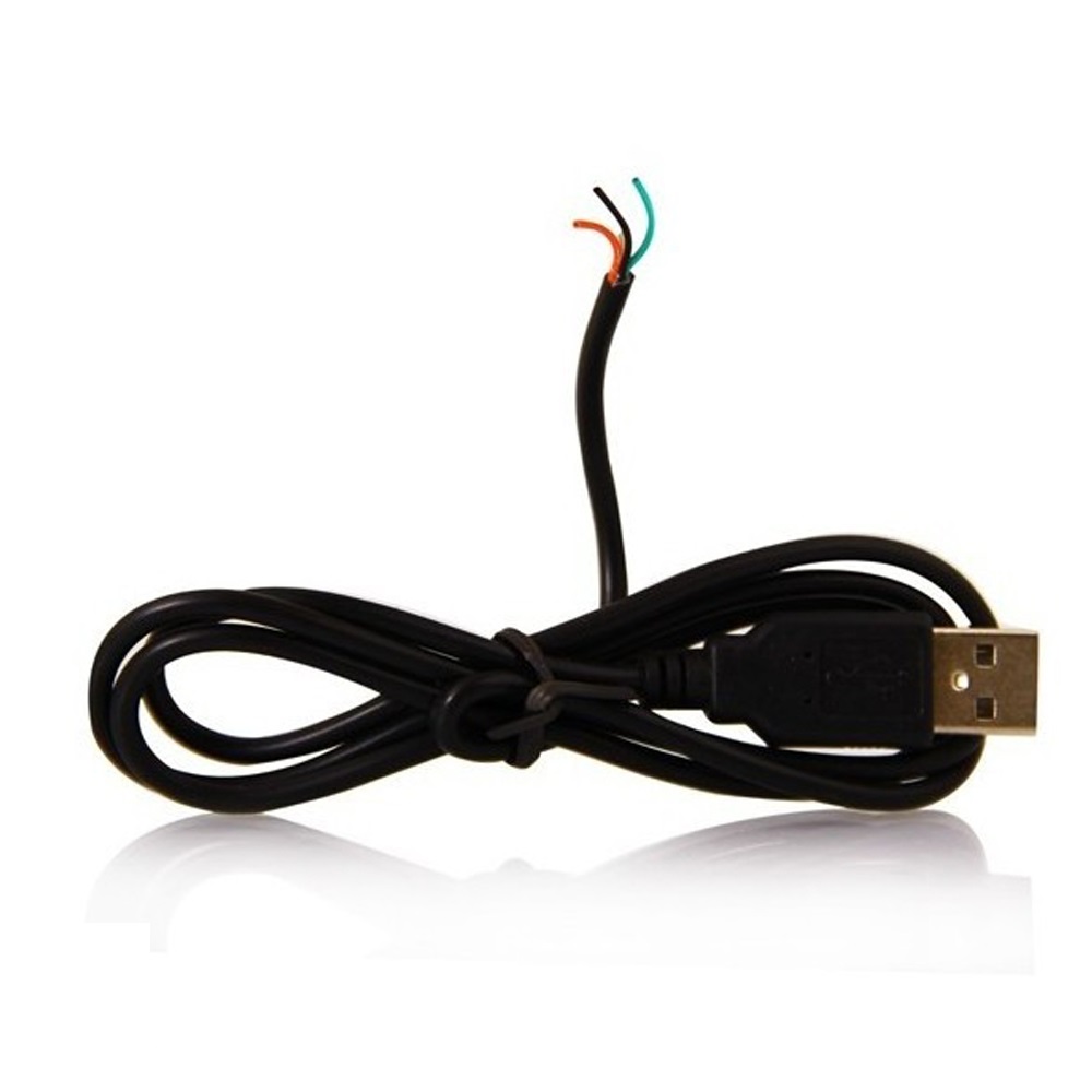 کابل تعمیری USB به طول ۱.۵ متر مشکی رنگ