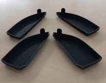  بالشتک استراحت گاه دست درب جلو راست اصلی میتسوبیشی ( Genuine parts ) - اوتلندر
