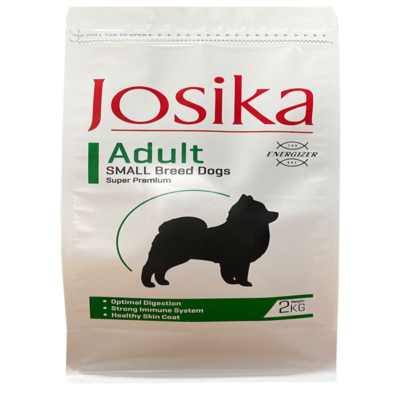  غذای خشک سگ ژوسیکا مدل small adult وزن 2 کیلوگرم
