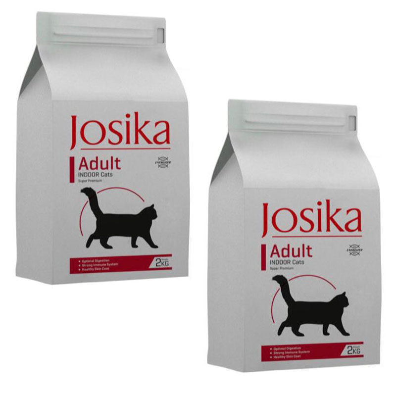 غذای خشک گربه ژوسیکا مدل adult وزن 4 کیلوگرم بسته 2 عددی