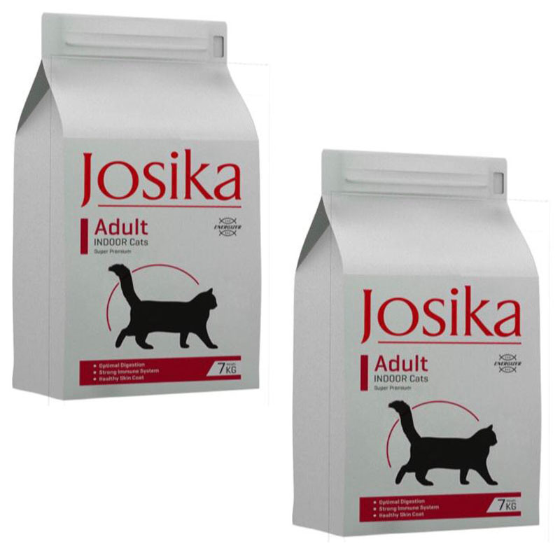  غذای خشک گربه ژوسیکا مدلadult وزن14 کیلوگرم بسته دو عددی