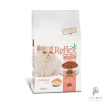  غذای خشک 3 کیلوگرمی بچه گربه رفلکس Chicken ا REFLEX KITTEN FOOD CHICKEN-3Kg