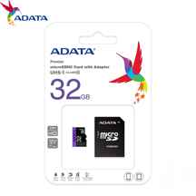 کارت حافظه microSDXC ای دیتا مدل Adata premier کلاس 10 استاندارد UHS I U1 سرعت 80 MBps ظرفیت 32 گیگابایت به همراه اداپتور SD ا ADATA Premier microSDHC 32GB 80MB/s UHS-I V10 U1 Class10