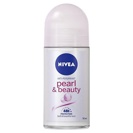  مام رول زنانه پرل اند بیوتی صدفی کننده حجم 50 میل ا WoMen Pearl & Beauty Roll-On Deodorant
