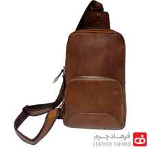  کیف کج چرم طبیعی طرح Monza