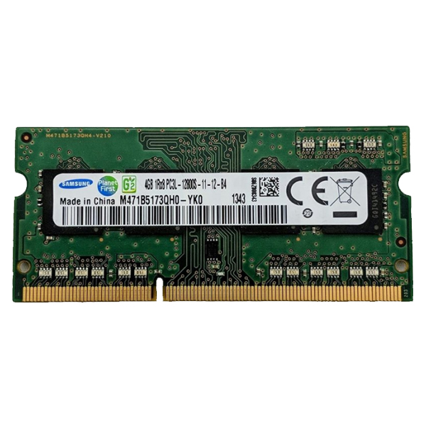  رم لپ تاپ DDR3L تک کاناله 1600 مگاهرتز 12800s سامسونگ مدل YK0 ظرفیت 2 گیگابایت