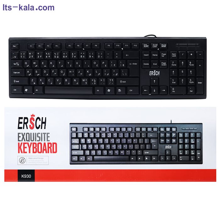  کیبورد ERSCH K930 ا ERSCH K930 Wired Keybord