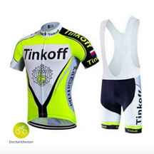 لباس دوچرخه سواری تیمى تینک آف (Tinkoff)