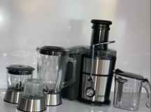 آبمیوه گیری چهار کاره اینوکس مدل NX-620