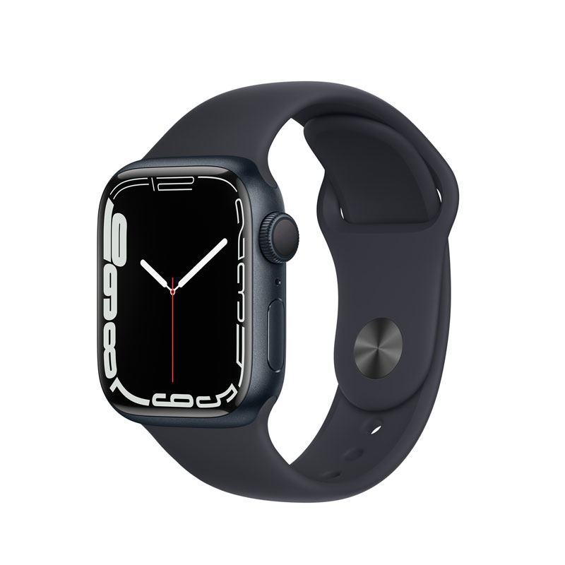  ساعت هوشمند اپل سری 7 مدل 41 میل ا Apple Watch Series 7 GPS 41mm Aluminum Case with Sport Band