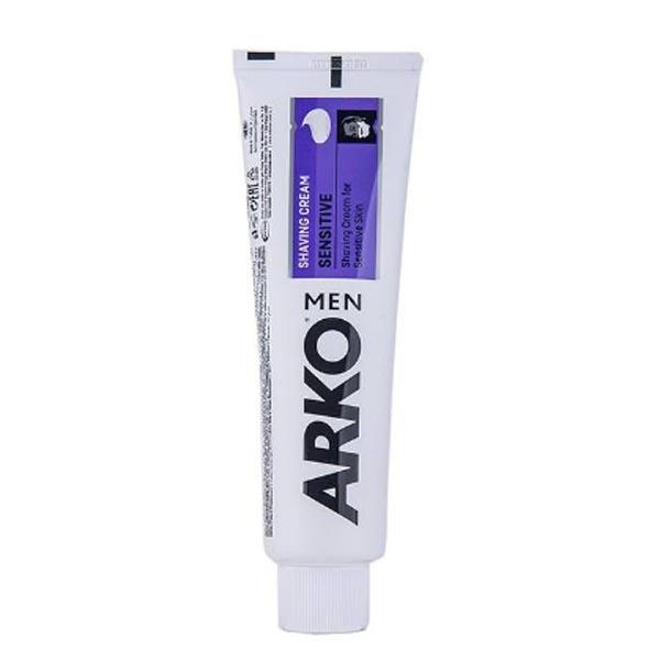  خمیر اصلاح آرکو مدل Sensitive حجم 94 میلی لیتر ا ARKO MEN Sensitive Shaving Cream 94ml