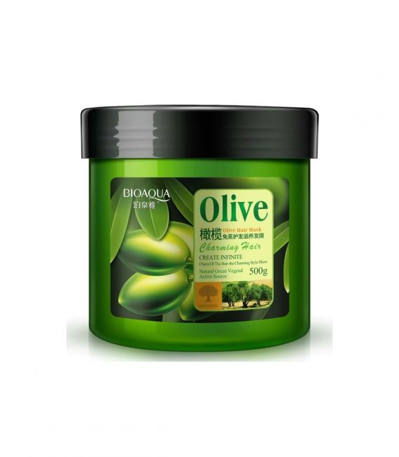  ماسک موی تقویت کننده و ضد ریزش بیوآکوا عصاره روغن زیتون ا BIOAQUA Olive Oil Hair Mask