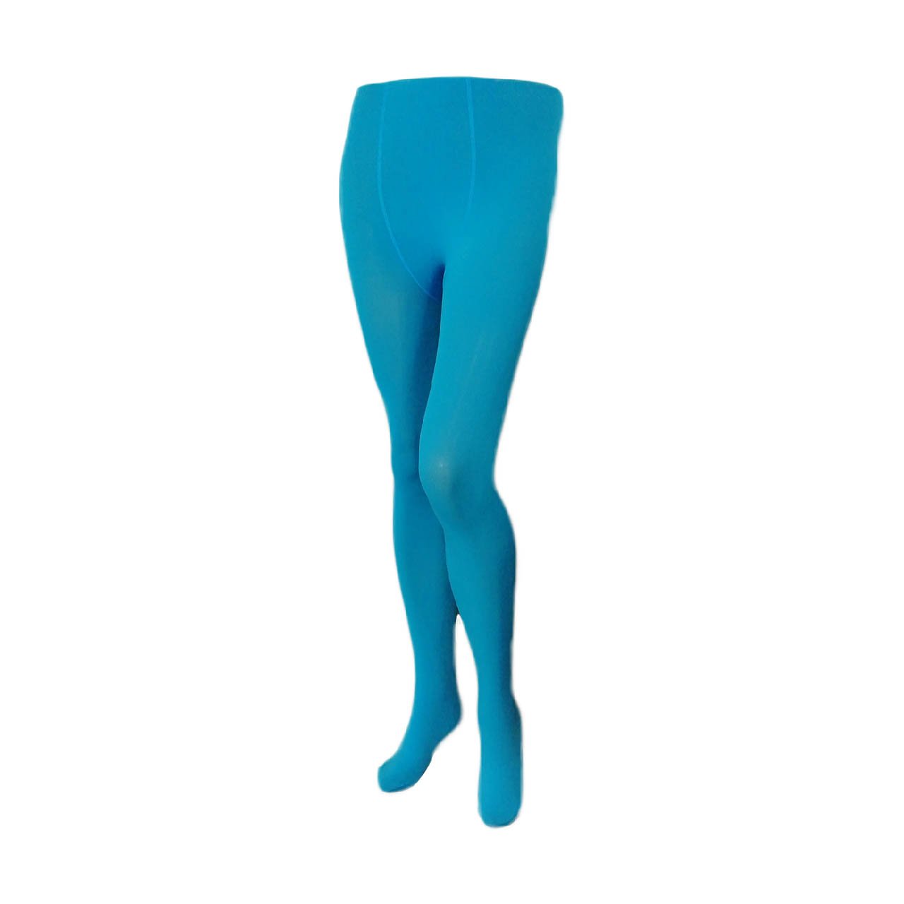 جوراب شلواری اسپرت زنانه نخی آبی رنگ کد PH462