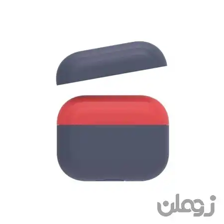 کاور سیلیکونی دو درب ایرپاد پرو AHAStyle Silicone Two Toned Case Airpods Pro