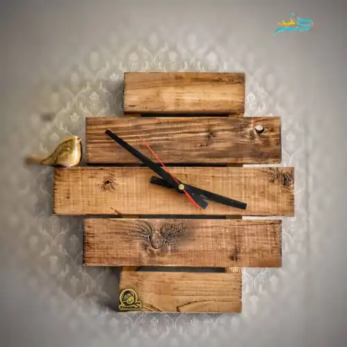  ساعت دیواری چوبی