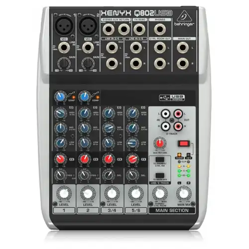 میکسر بهرینگر Behringer Xenyx Q802USB