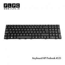  کیبورد لپ تاپ اچ پی HP ProBook 4735 Laptop Keyboard مشکی-اینتر بزرگ-بدون فریم