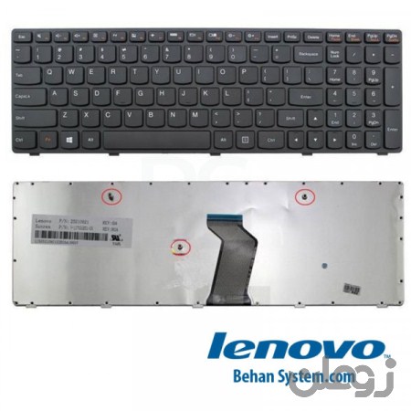  کیبورد لپ تاپ لنوو IdeaPad مدل G510