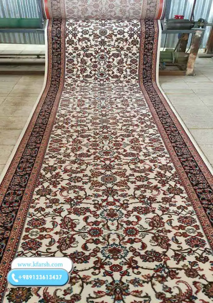 فرش کناره افشان ورژن