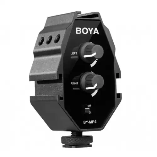  آداپتور صدا بویا Boya BY-MP4 Audio Adapter