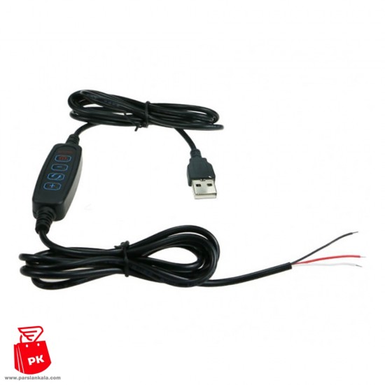  کابل دیمردار یدکی ریموت کنترل USB برای رینگ لایت