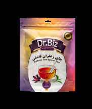  دمنوش چایی سیاه زعفرانی قاشقی ۱۲ عددی Dr.BIZ