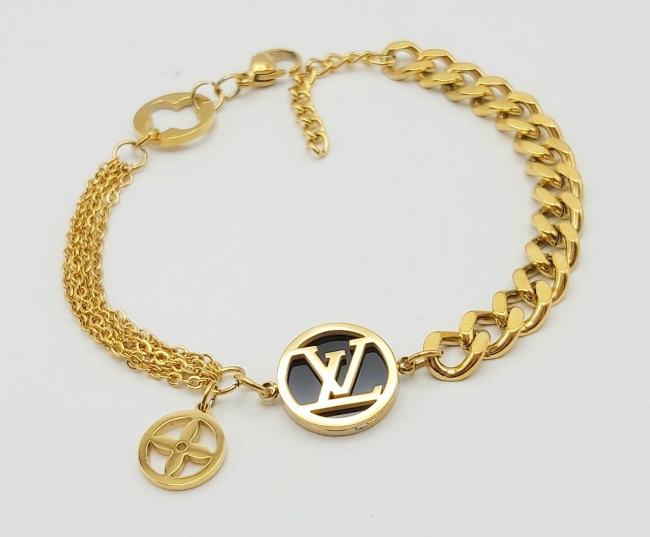  دستبند استیل زنانه برند Louis Vuitton