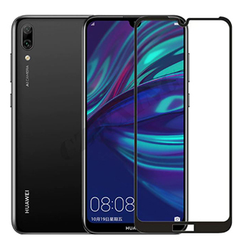  محافظ صفحه نمایش شیشه ای تمام چسب هواوی Full Glass Screen Protector Huawei Y7 Prime 2019
