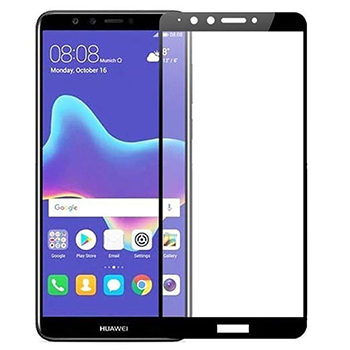  محافظ صفحه نمایش شیشه ای تمام چسب هواوی Full Glass Screen Protector Huawei Y9 2018