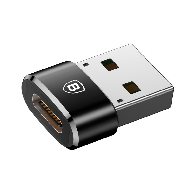  مبدل تایپ سی به یو اس بی بیسوس Baseus mini Type-C to USB Adapter CAAOTG-01