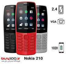  گوشی موبایل نوکیا مدل Nokia 210 دو سیم کارت زبان فارسی