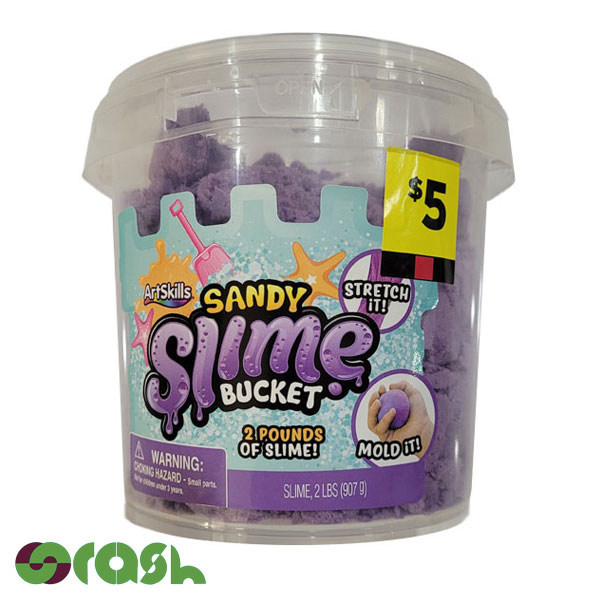 اسلایم شنی سطلی Sandy slime bucket وزن ۱ کیلوگرم